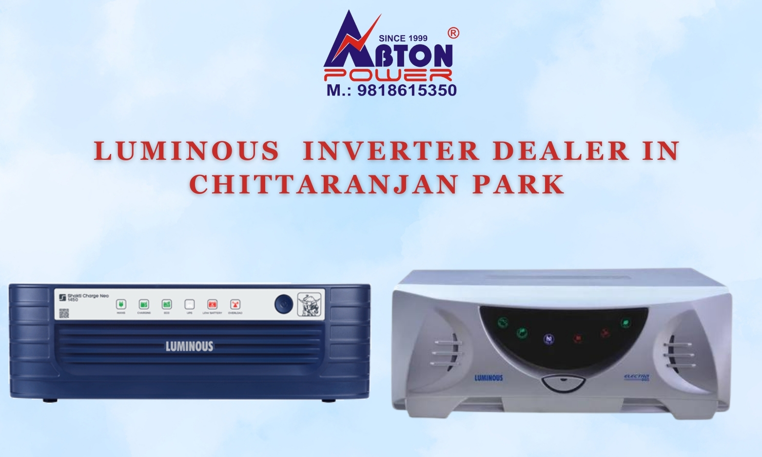 Best Battery Dealer In Chittaranjan Park